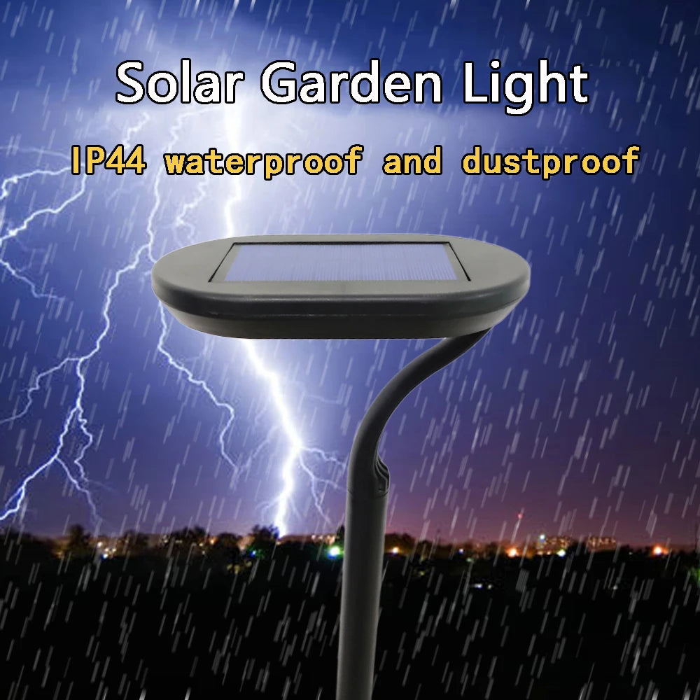 Solar LED Garden Pathway Lights – 2 Pack