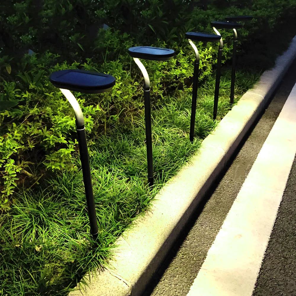 Solar LED Garden Pathway Lights – 2 Pack