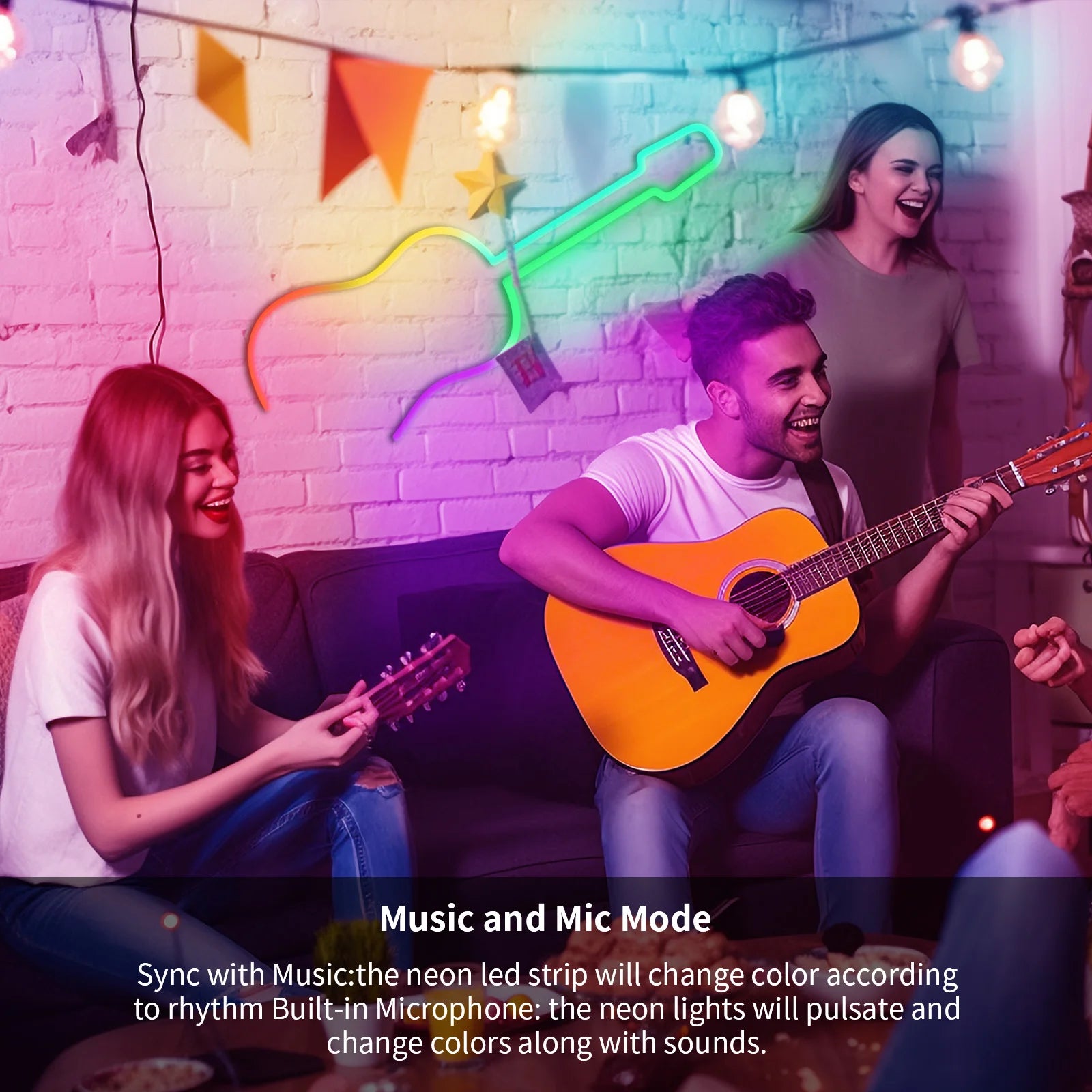 RGB LED Neon Light with Dimmer Kit