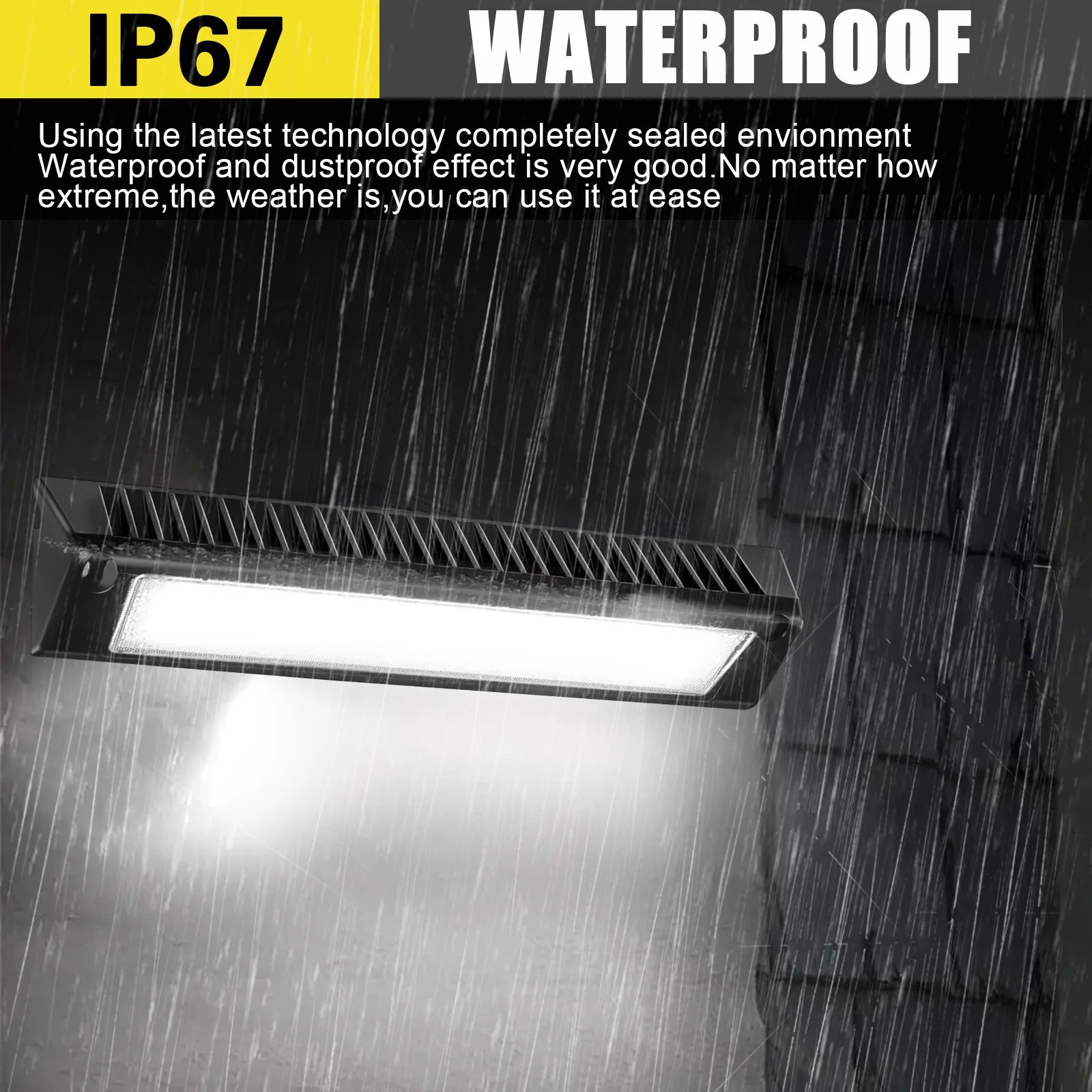 Amber & White LED RV Porch Light