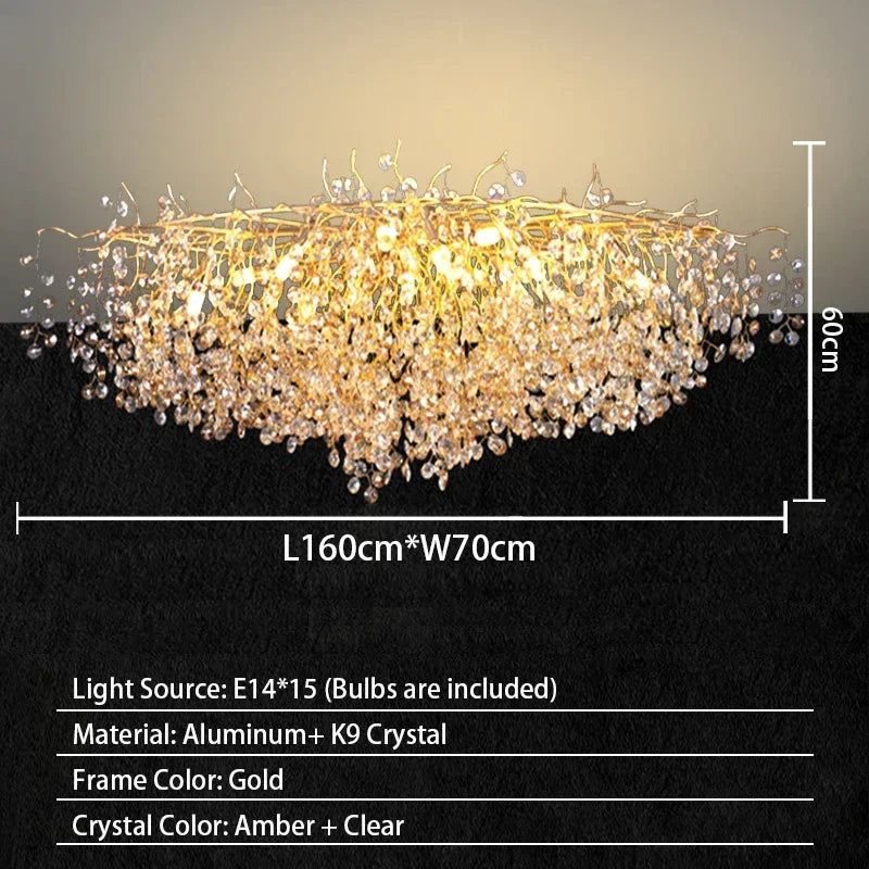 Luxury Crystal Pendant Chandelier