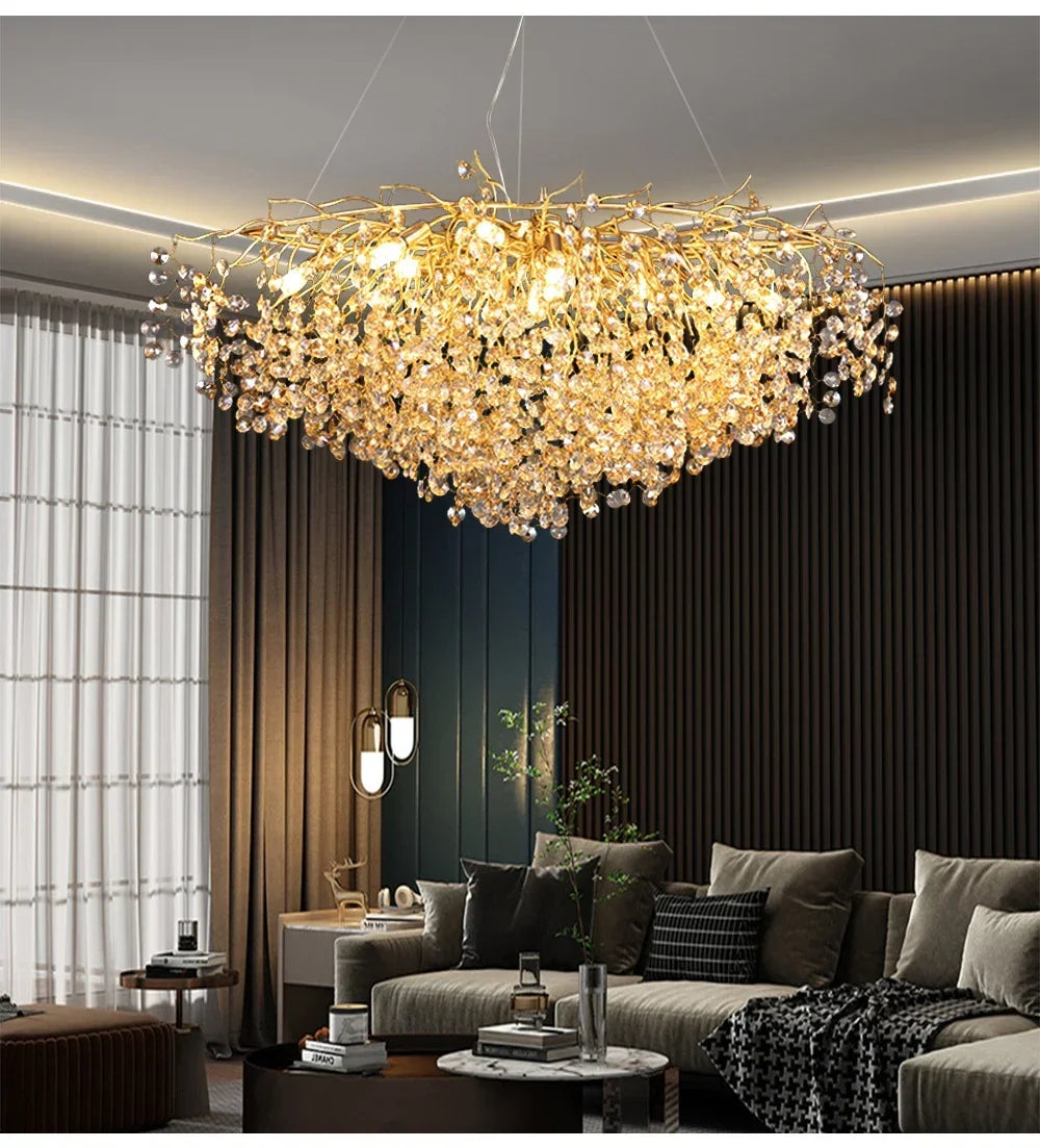 Luxury Crystal Pendant Chandelier
