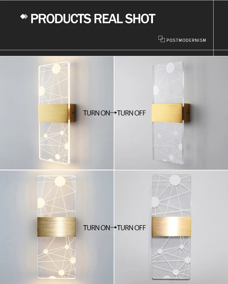 Nordic Acrylic LED Wall Sconce