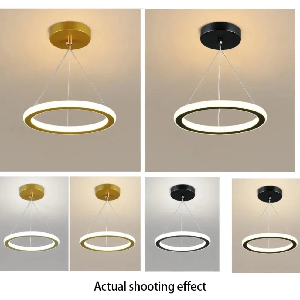 Modern LED Surface Mounted Ceiling Light – 3 Color Dimming