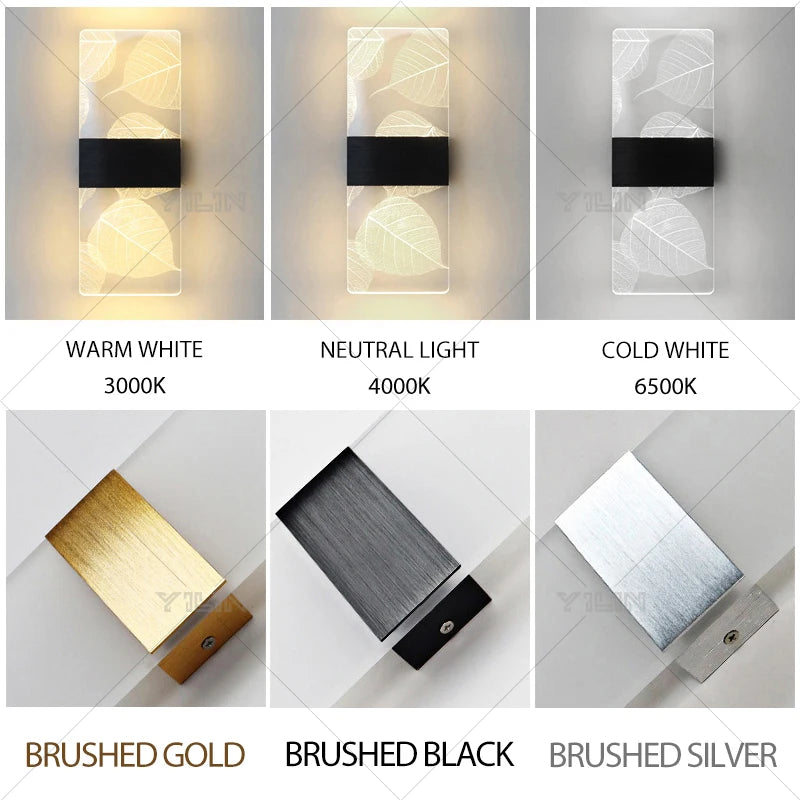 Nordic Acrylic LED Wall Sconce