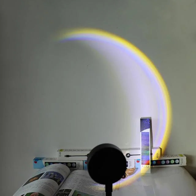LED Sunset Projection Night Light
