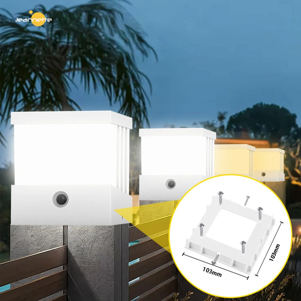 Solar LED Outdoor Post & Fence Light