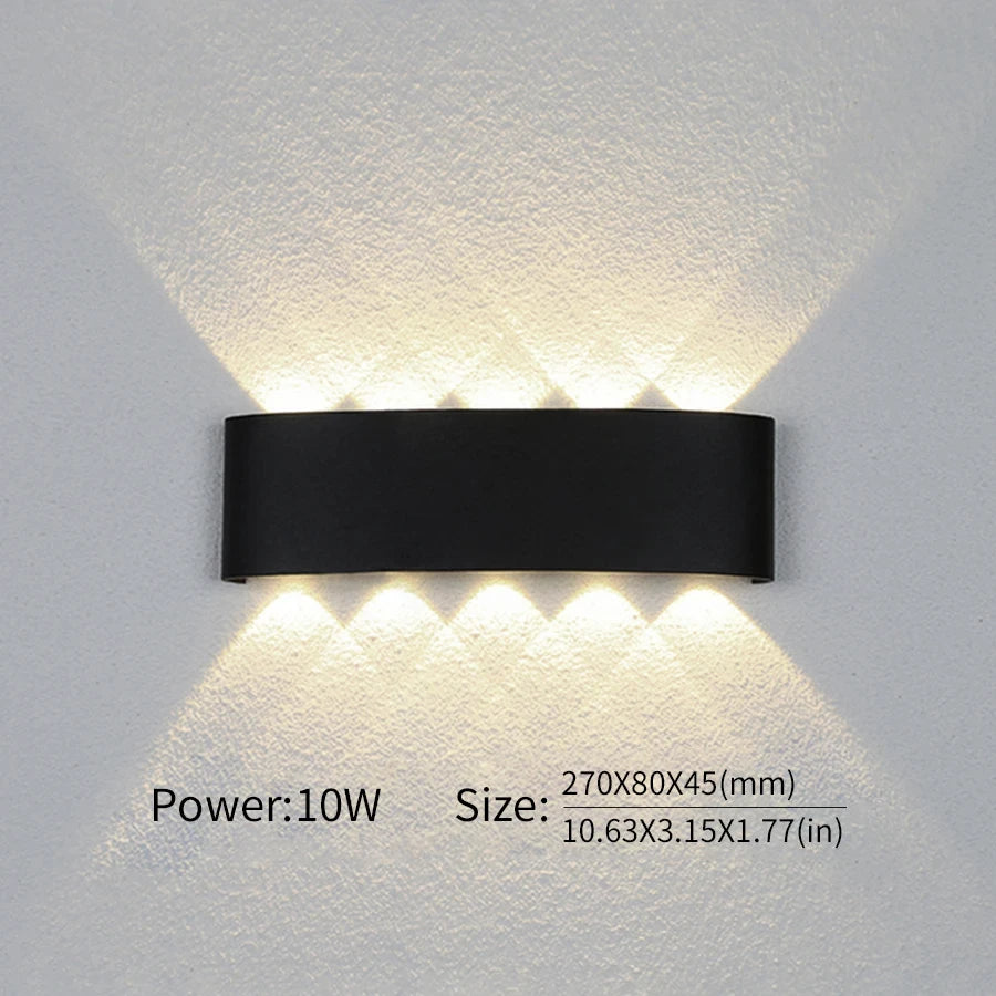 Minimalist IP66 LED Wall Light