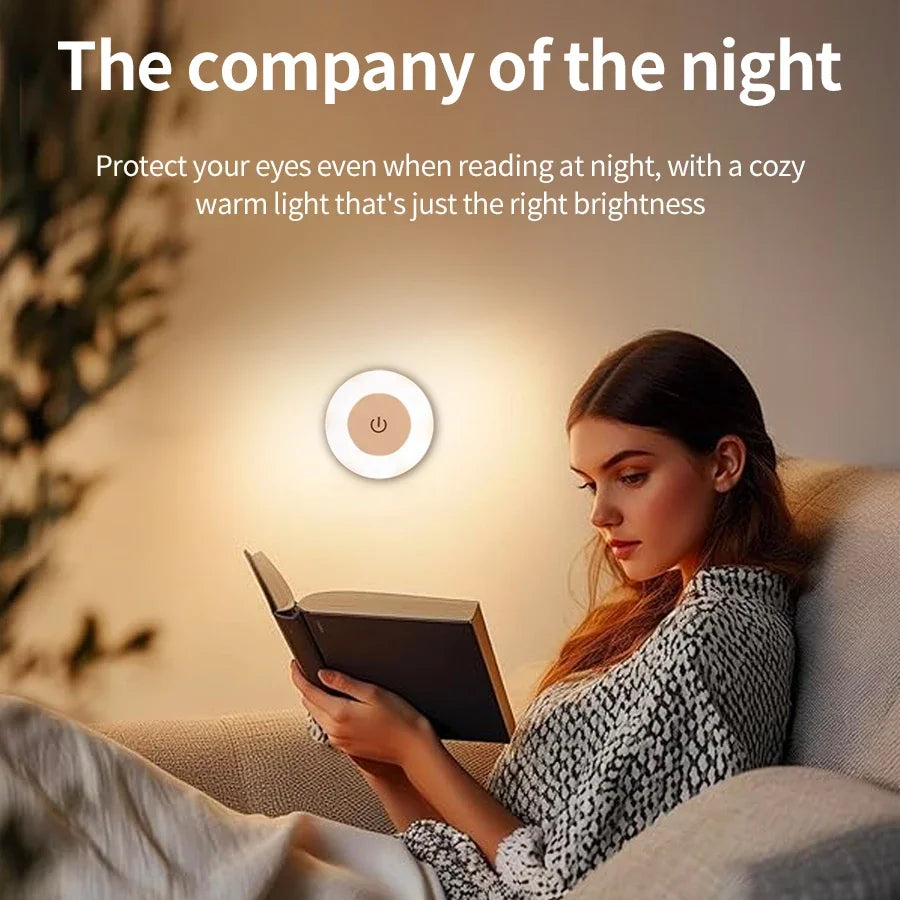 Wireless Rechargeable LED Reading Wall Light