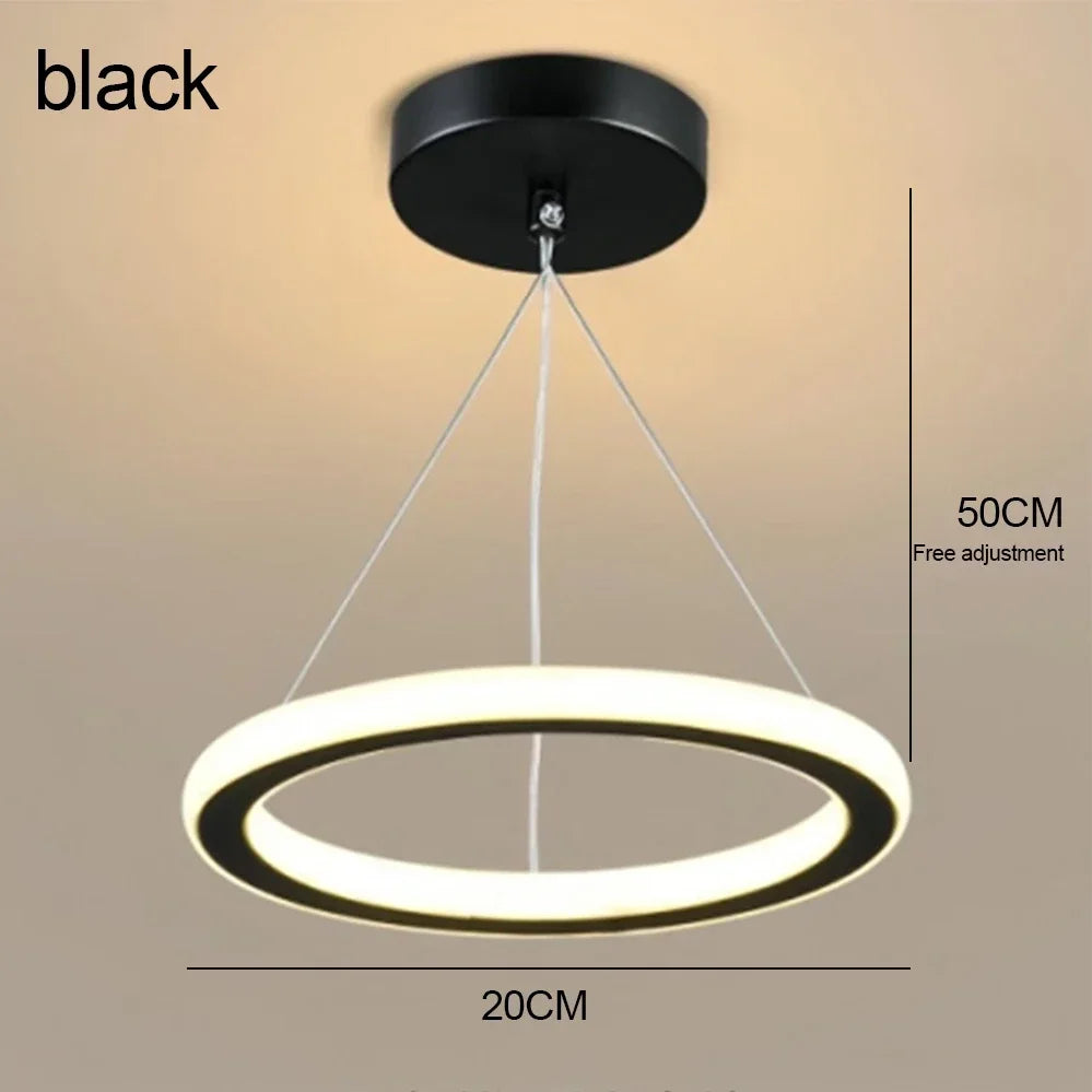 Modern LED Surface Mounted Ceiling Light – 3 Color Dimming