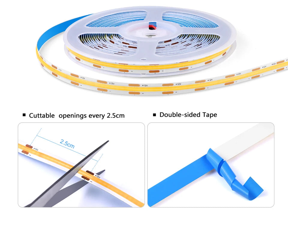 Touch Dimmable LED COB Accent Light Strip