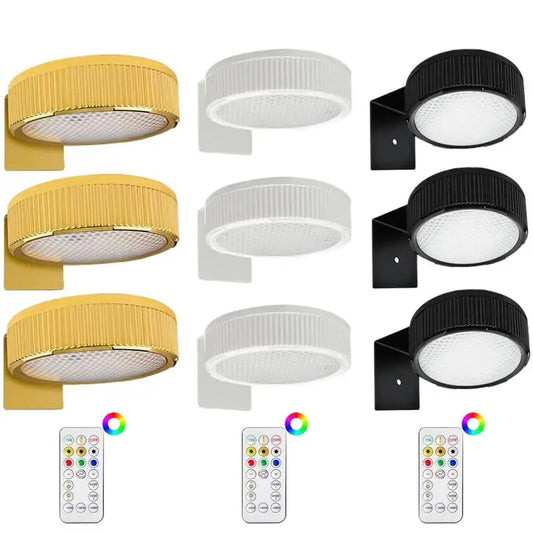 3-pack afstandsbediening muurschildering licht verstelbare batterij-aangedreven schilderlamp dimbare timer kunst display nieuwigheid lamp