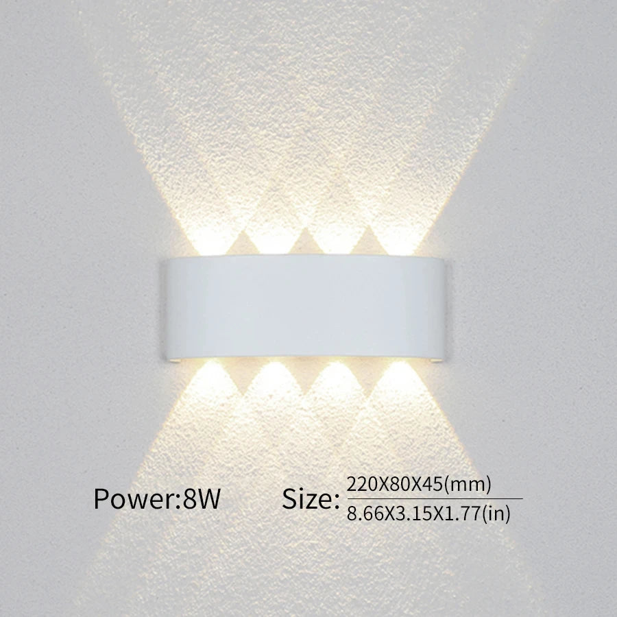 Minimalist IP66 LED Wall Light
