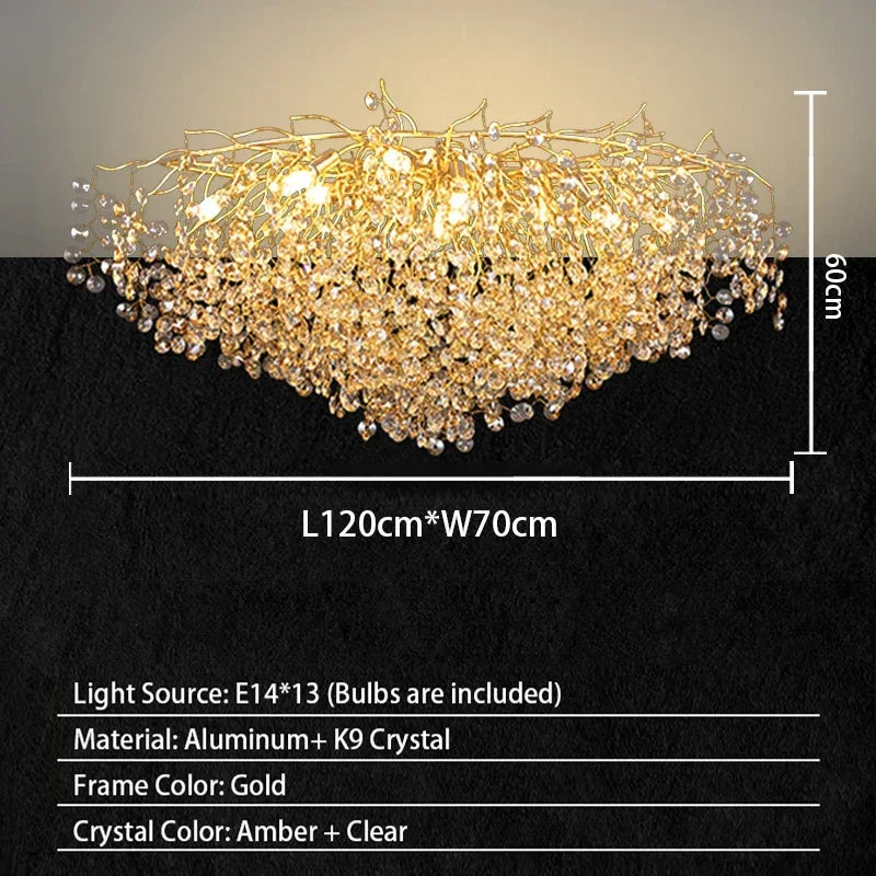 Luxury Crystal Pendant Chandelier