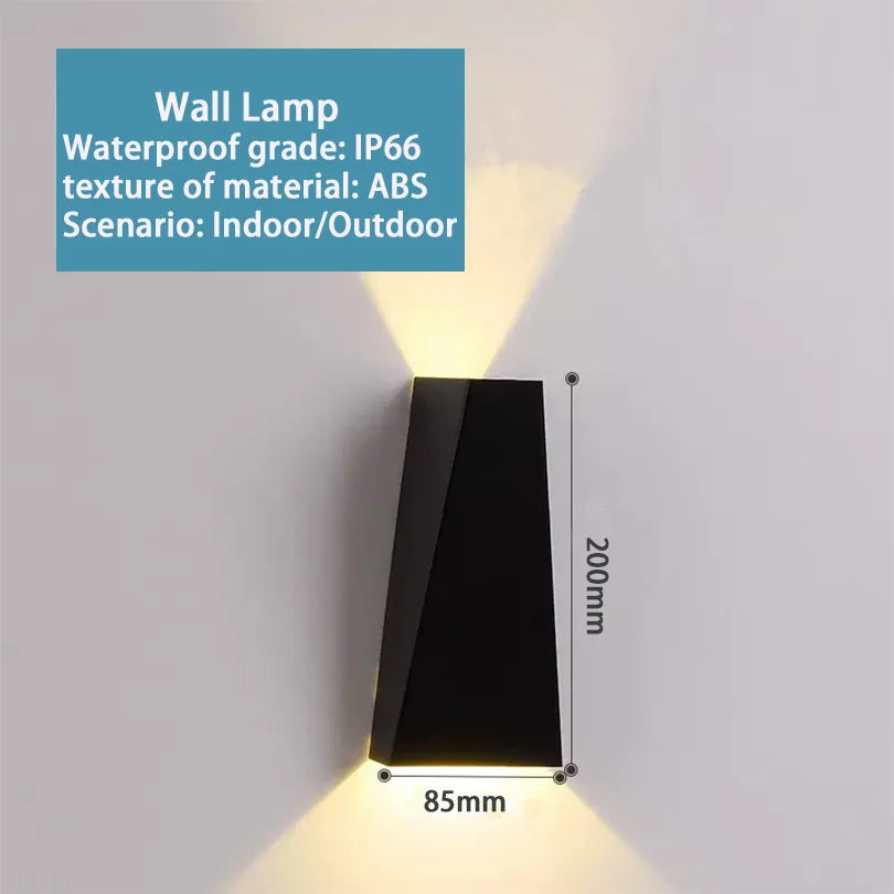 IP66 Waterproof LED Outdoor Wall Sconce