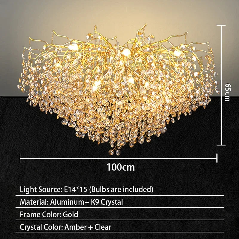 Luxury Crystal Pendant Chandelier