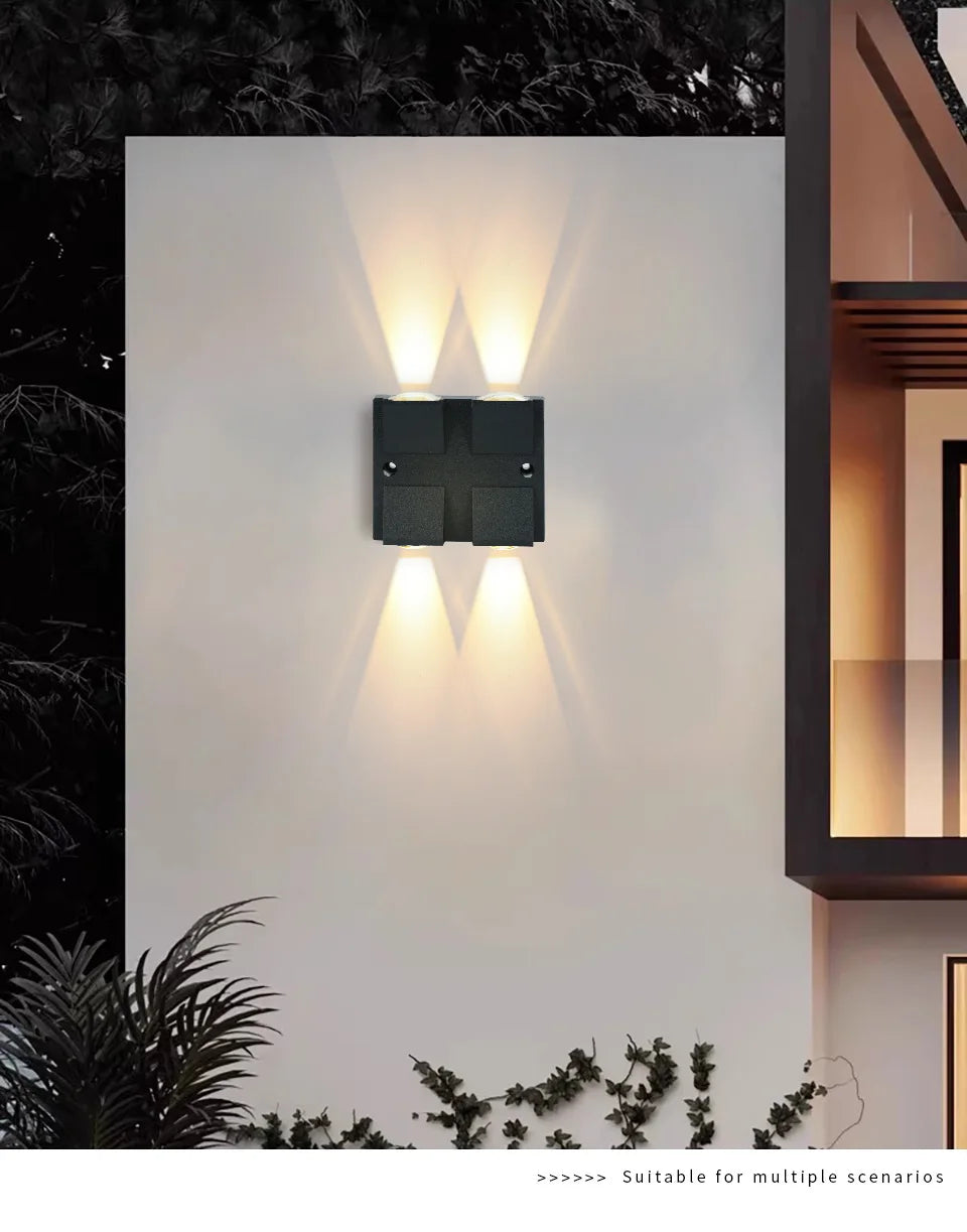 IP66 Waterproof LED Outdoor Wall Sconce