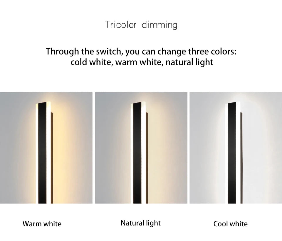 Modern Minimalist LED Indoor Wall Light