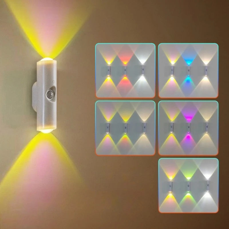 Smart RGB Gradient Motion Sensor Wall Light