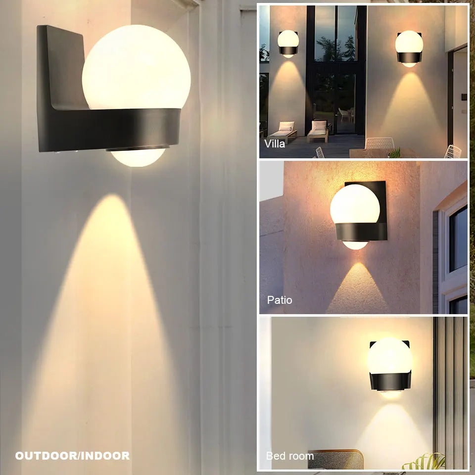 IP66 Waterproof LED Outdoor Wall Sconce