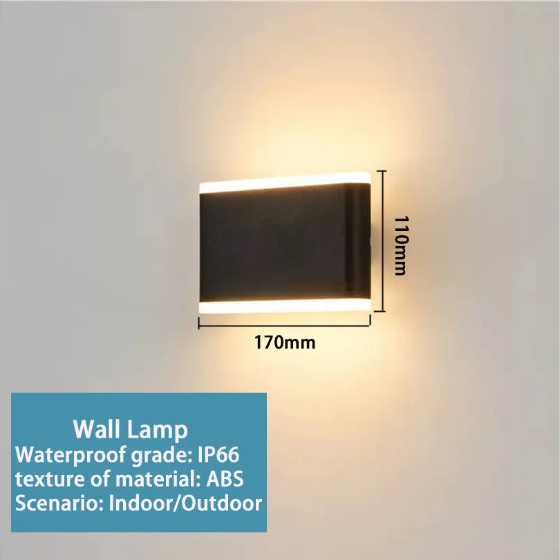 IP66 Waterproof LED Outdoor Wall Sconce