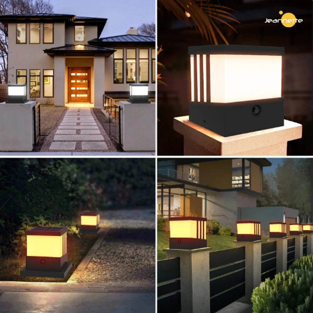Solar LED Outdoor Post & Fence Light