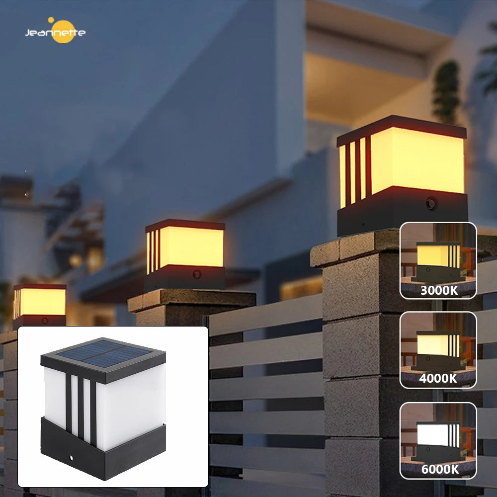 Solar LED Outdoor Post & Fence Light