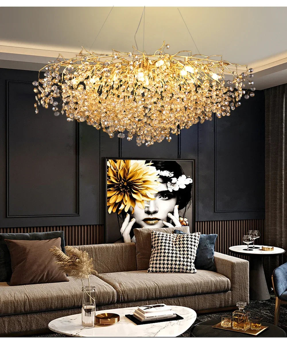 Luxury Crystal Pendant Chandelier