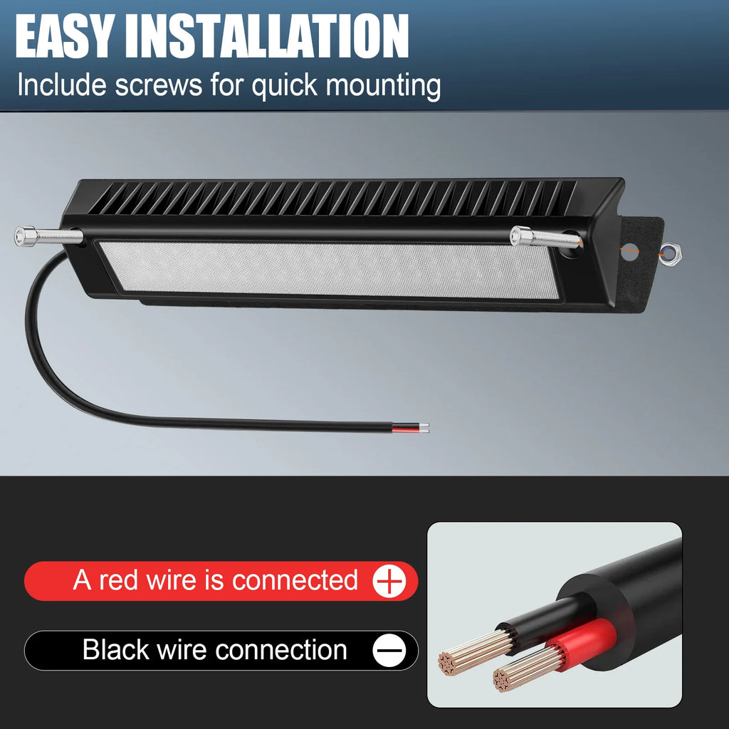 Amber & White LED RV Porch Light