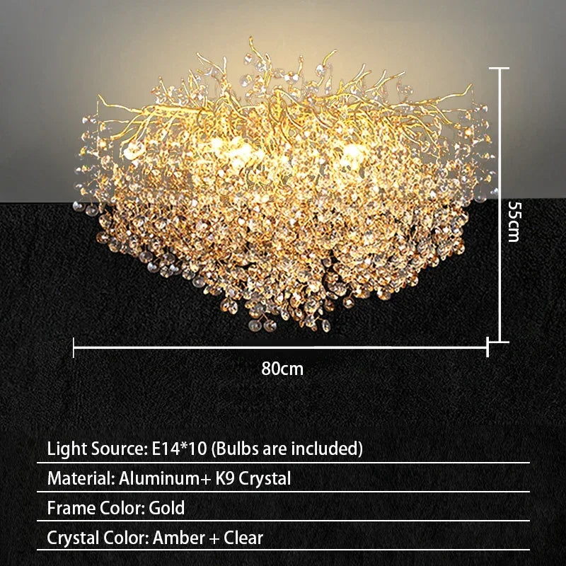 Luxury Crystal Pendant Chandelier