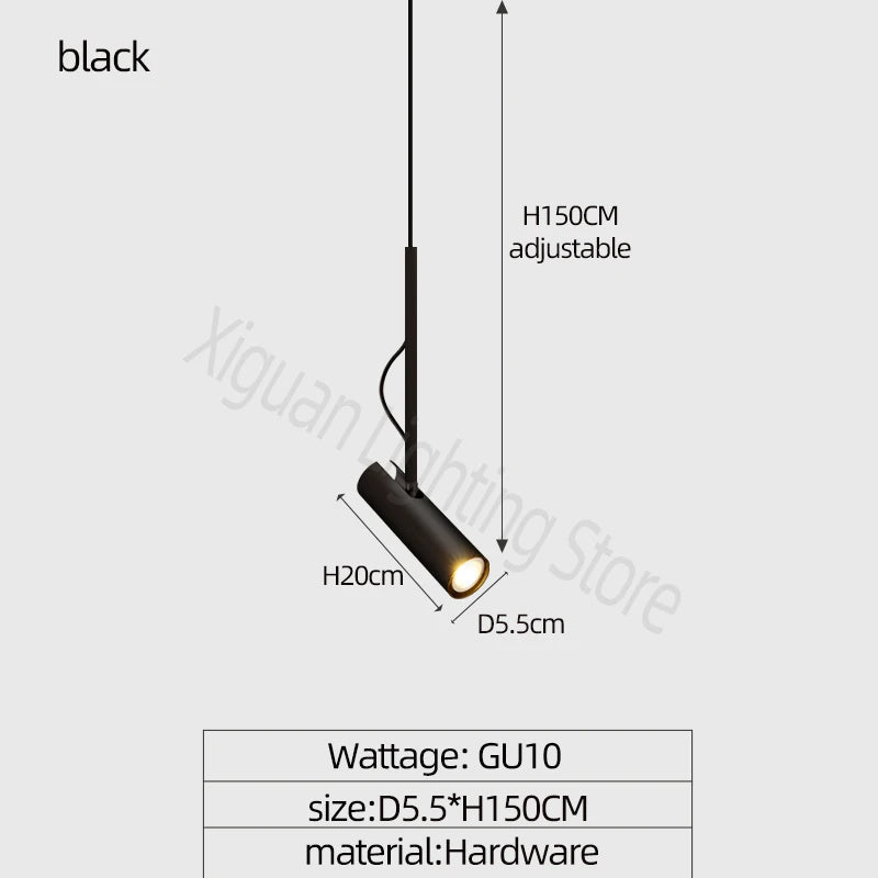 Minimalist GU10 LED Spotlight Chandelier