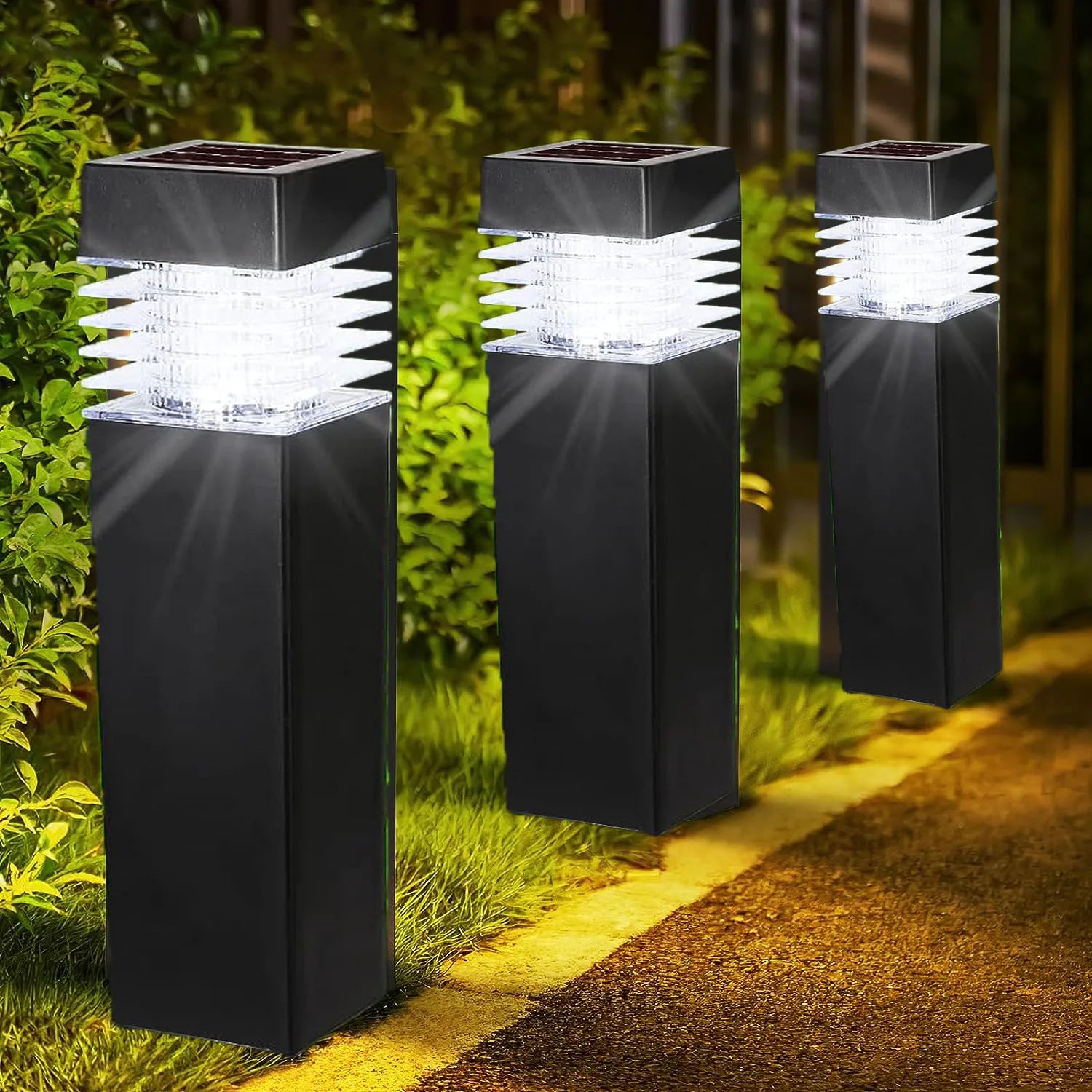 Solar LED Pathway & Landscape Lights – IP65 Waterproof
