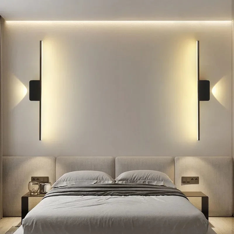 Minimalist LED Long Strip Wall Sconce