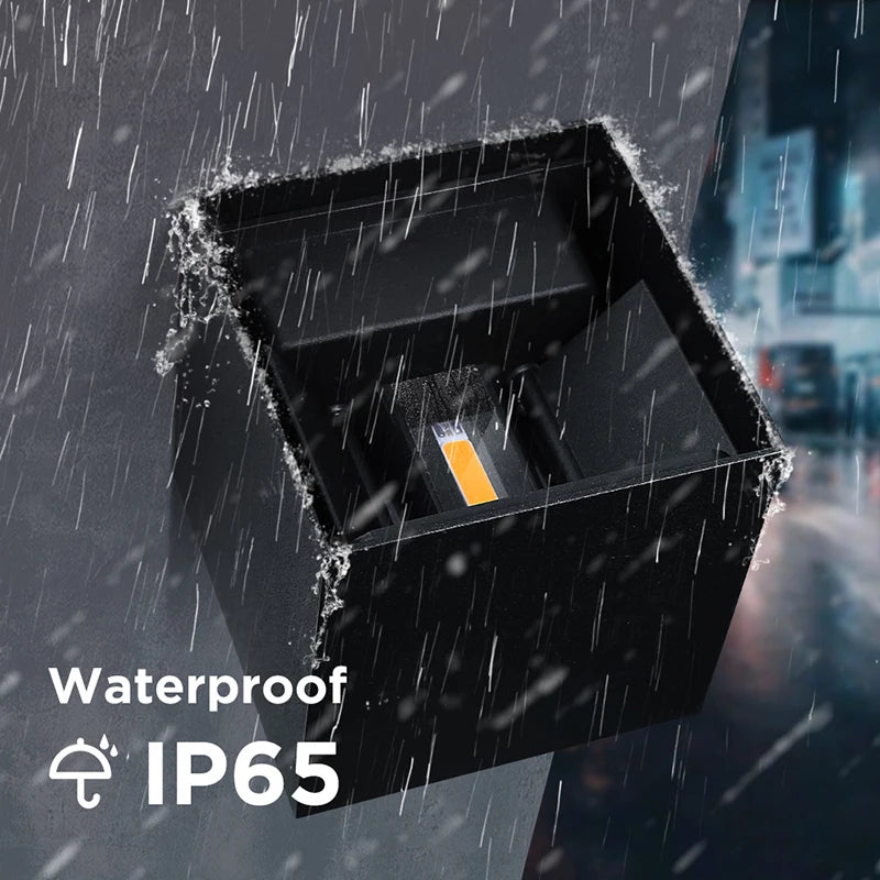 Waterproof Outdoor LED Wall Light – Aluminum