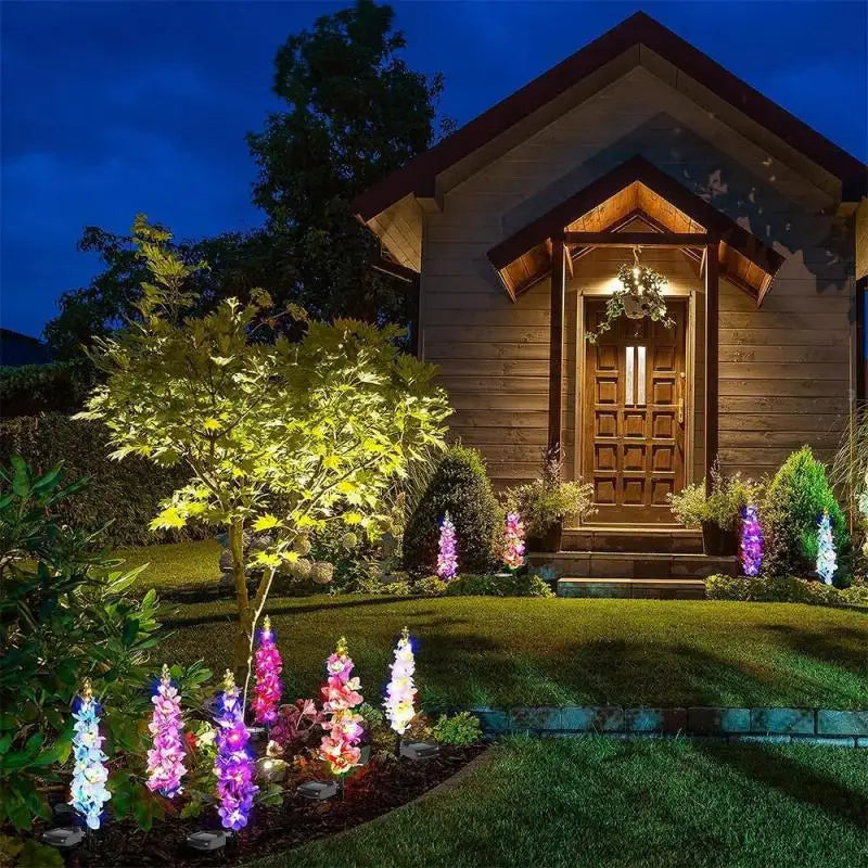 Solar LED Flower Garden Lights