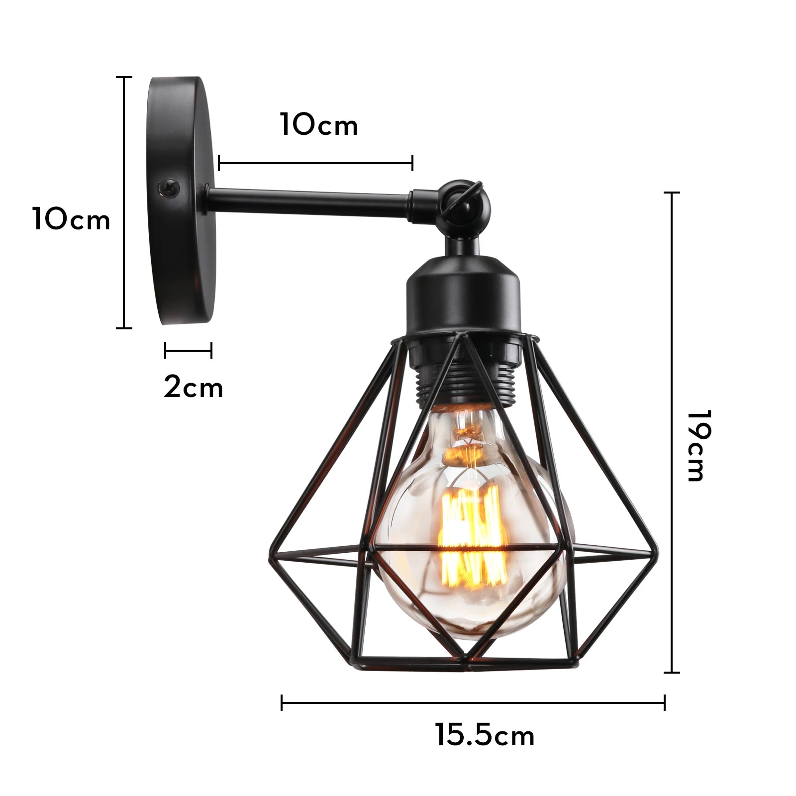 Industrial Adjustable LED Pendant Light