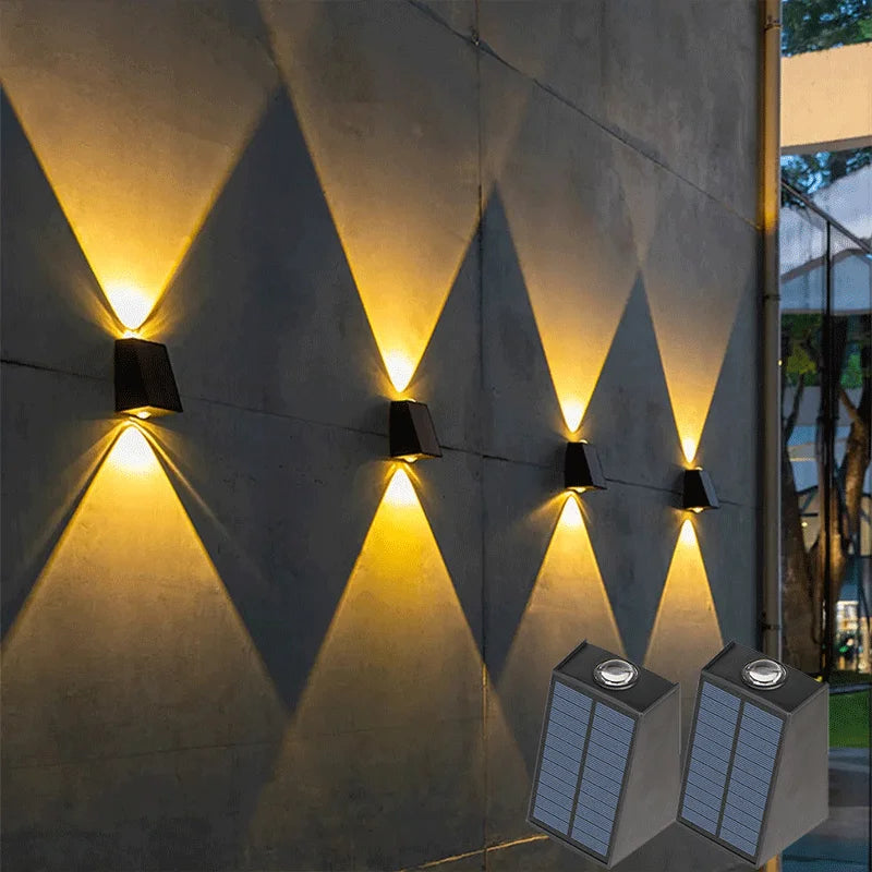 Solar LED Outdoor Wall Light