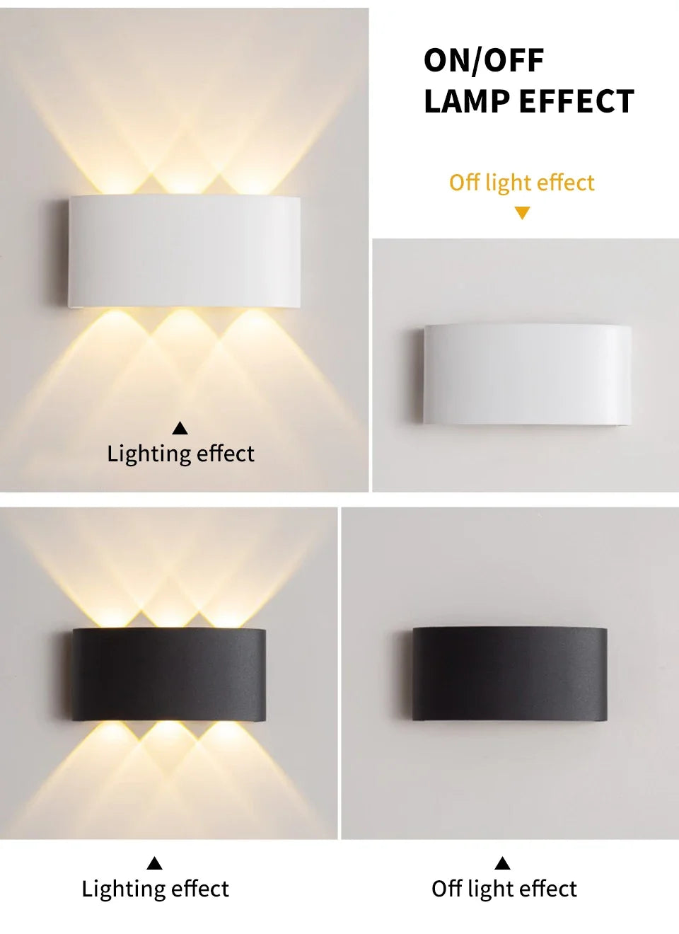 Minimalist IP66 LED Wall Light
