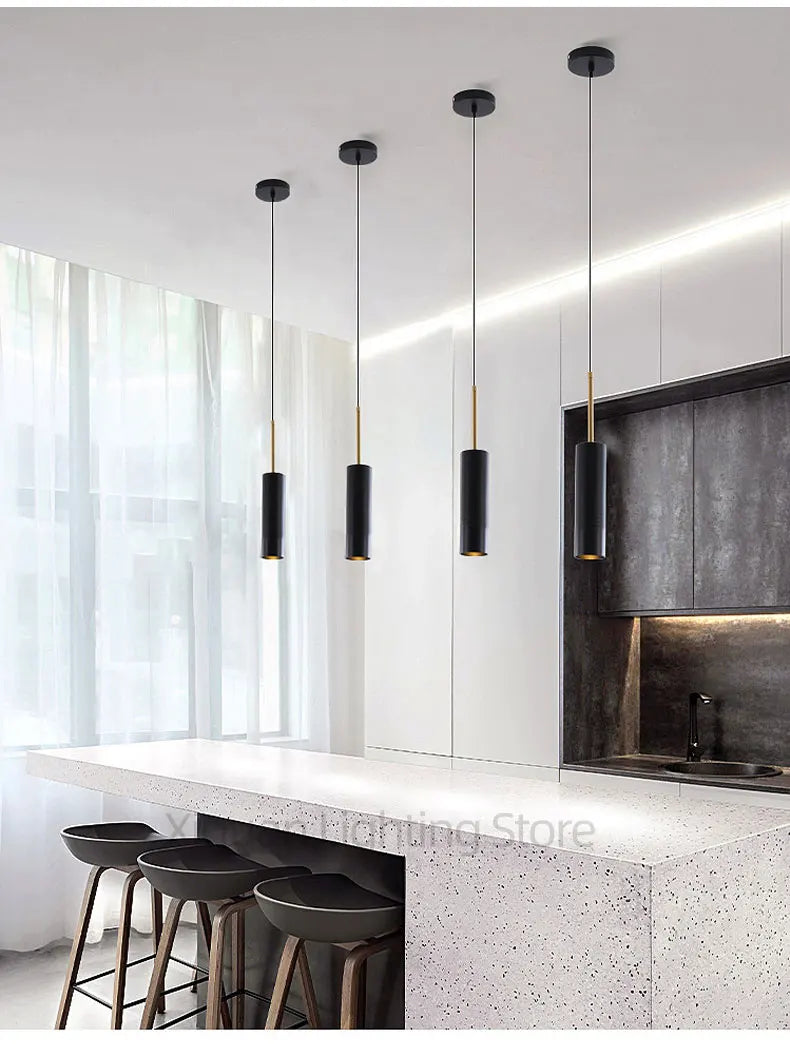 Minimalist GU10 LED Spotlight Chandelier