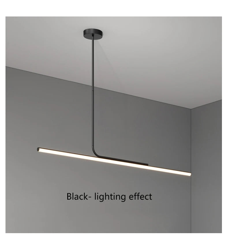 Minimalist Hanging LED Pendant Light