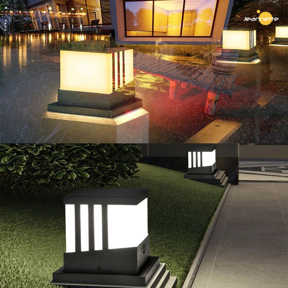 Solar LED Outdoor Post & Fence Light