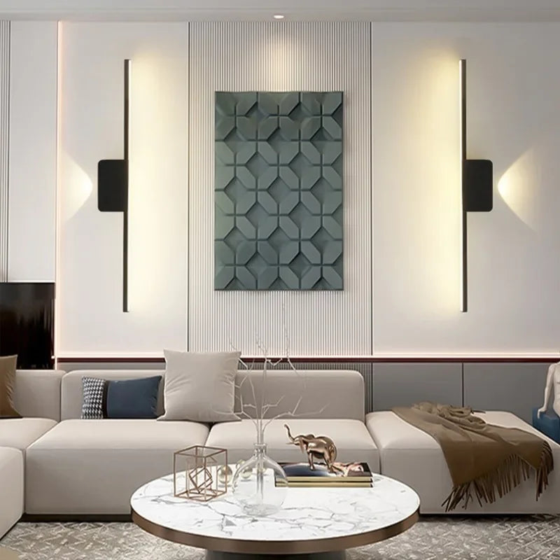 Minimalist LED Long Strip Wall Sconce