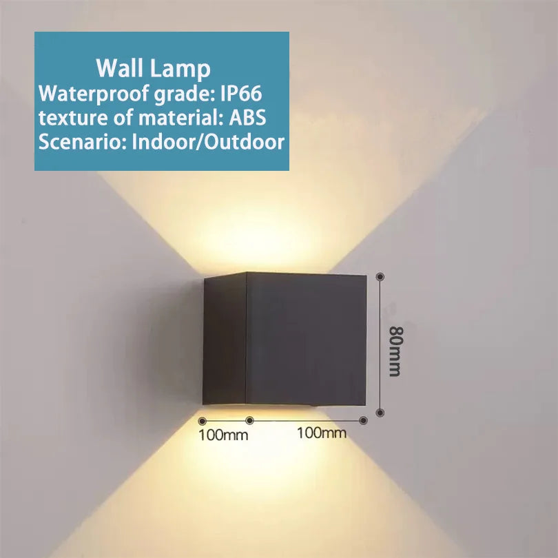 IP66 Waterproof LED Outdoor Wall Sconce