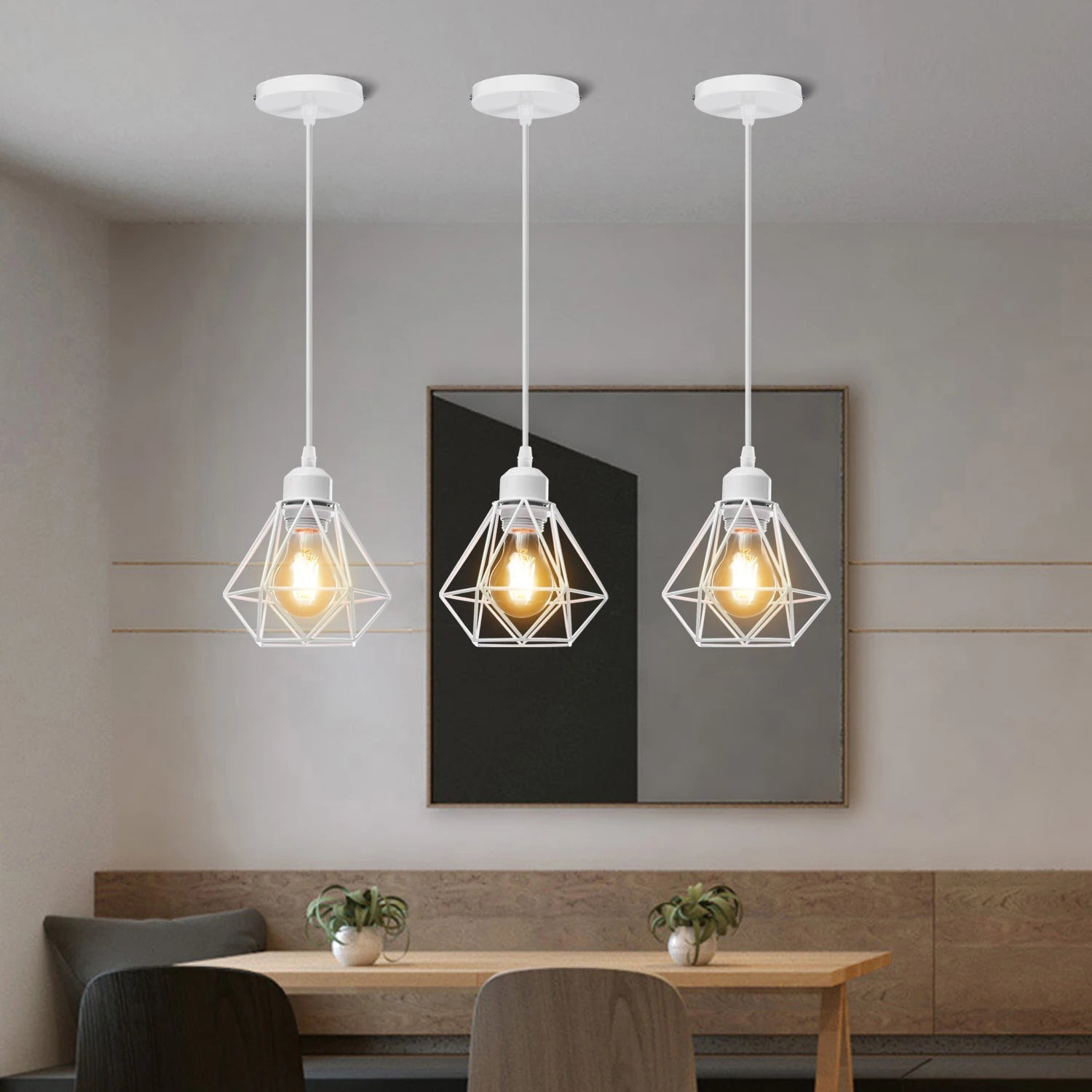 Industrial Adjustable LED Pendant Light