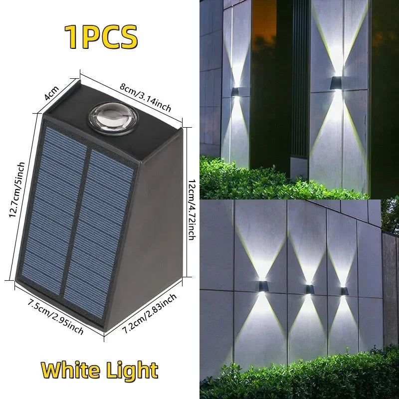 Solar LED Outdoor Wall Light