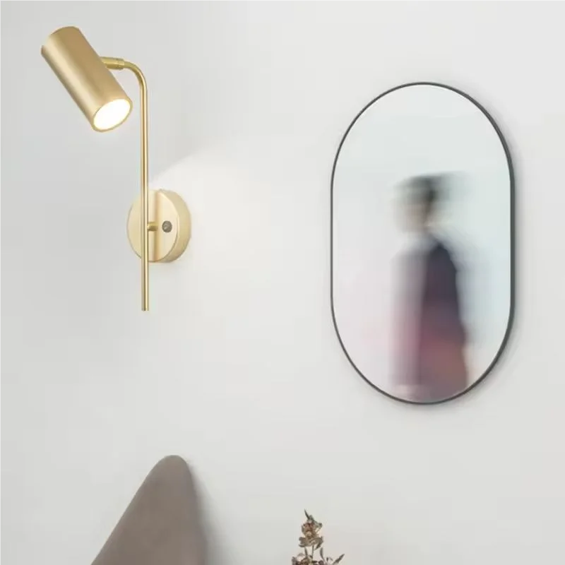 Minimalist LED Rotatable Wall Light with Switch