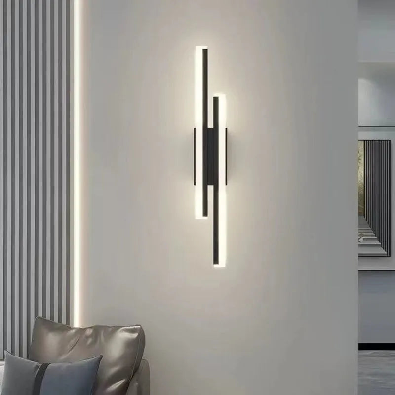 Copper Accent Acrylic LED Wall Sconce