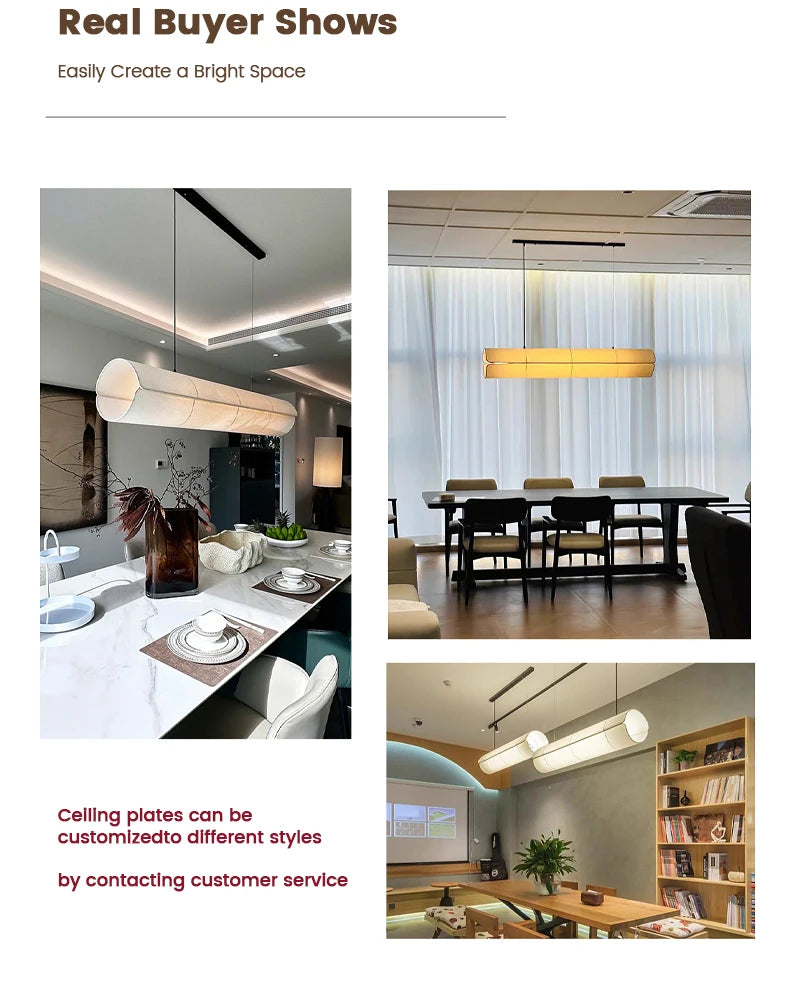 Nordic Minimalist LED Pendant Chandelier