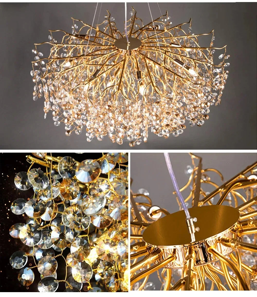 Luxury Crystal Pendant Chandelier
