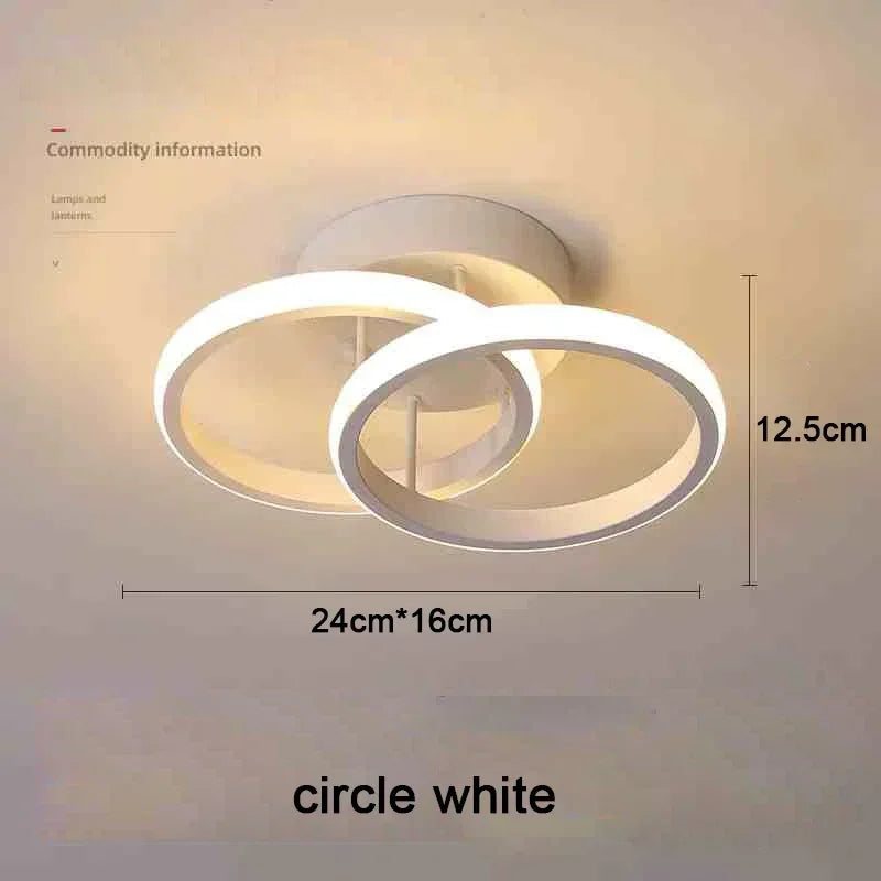 Modern LED Surface Mounted Ceiling Light – 3 Color Dimming